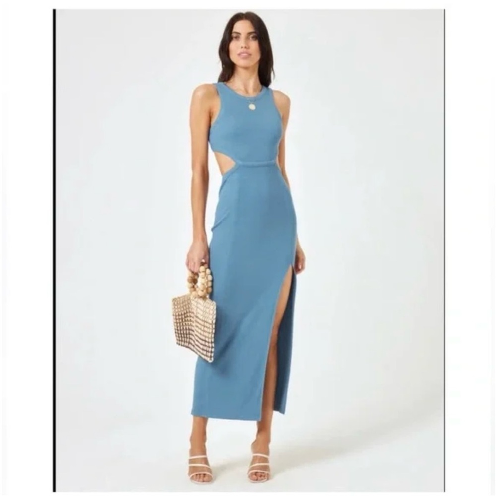 L*Space Charli Dress. Size Small, Color Offshore